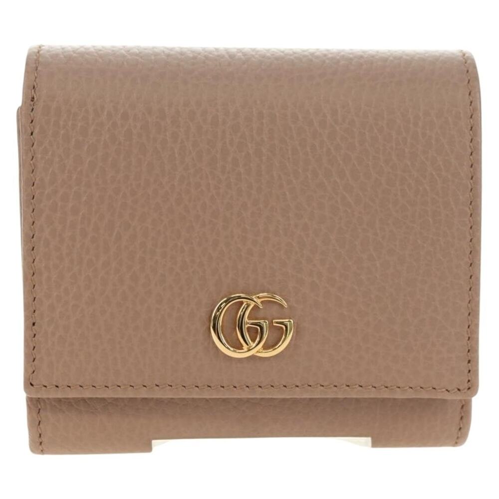 Gucci GG Marmont Leather Wallet Pink
